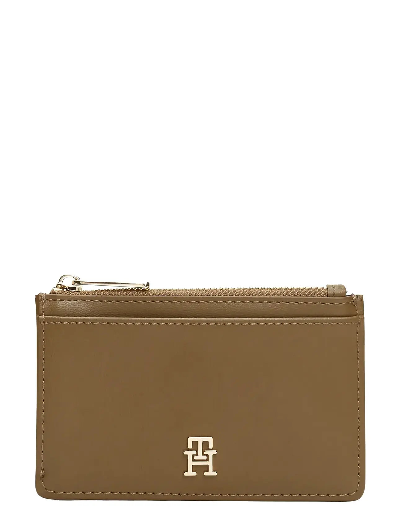 TOMMY HILFIGER Th Icon Long Cc Holder Beige - One Size - Damen