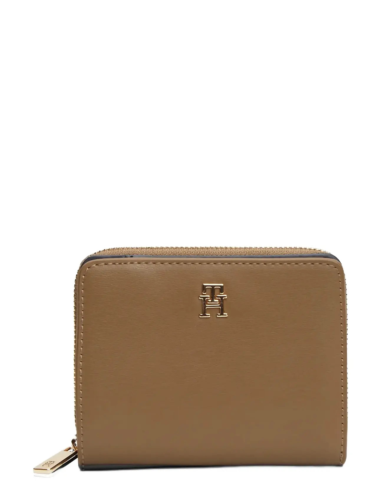 TOMMY HILFIGER Th Icon Med Za Flap Beige - One Size - Damen