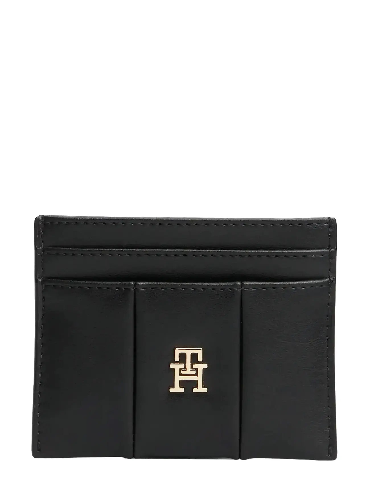 TOMMY HILFIGER Th Icon Cc Holder Quilted Schwarz - One Size - Damen