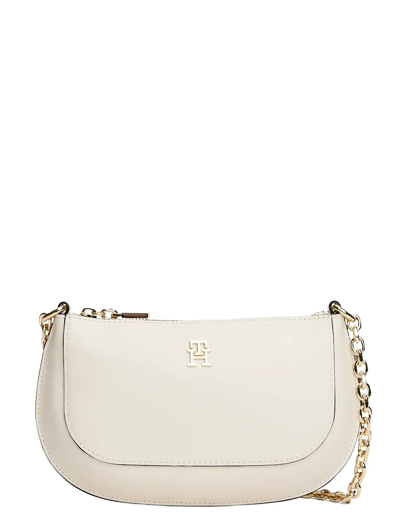 TOMMY HILFIGER Th Glam Mini Chain Crossover Cream - One Size - Damen