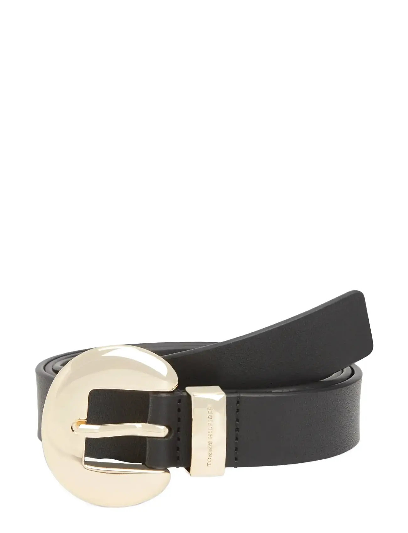 Tommy Hilfiger Th Oval 2.5, 90, Black, Belts > Casual Belt, Dame