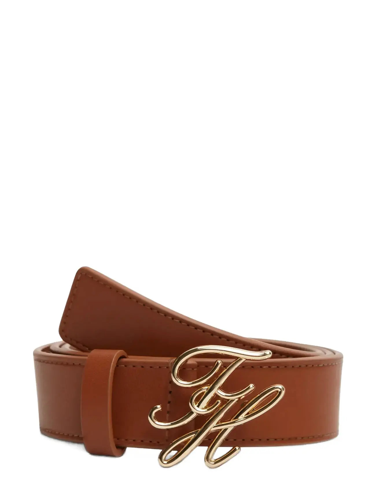 Tommy Hilfiger Th Script 3.0, 75, Brown, Belts > Waist Belt, Dame