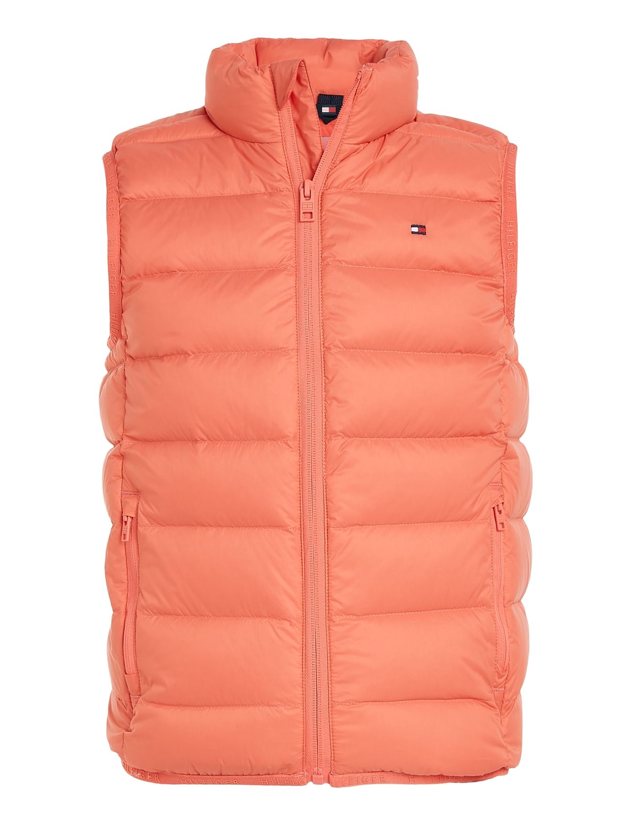 U Essential Light Down Vest Fodrad Väst Coral Tommy Hilfiger