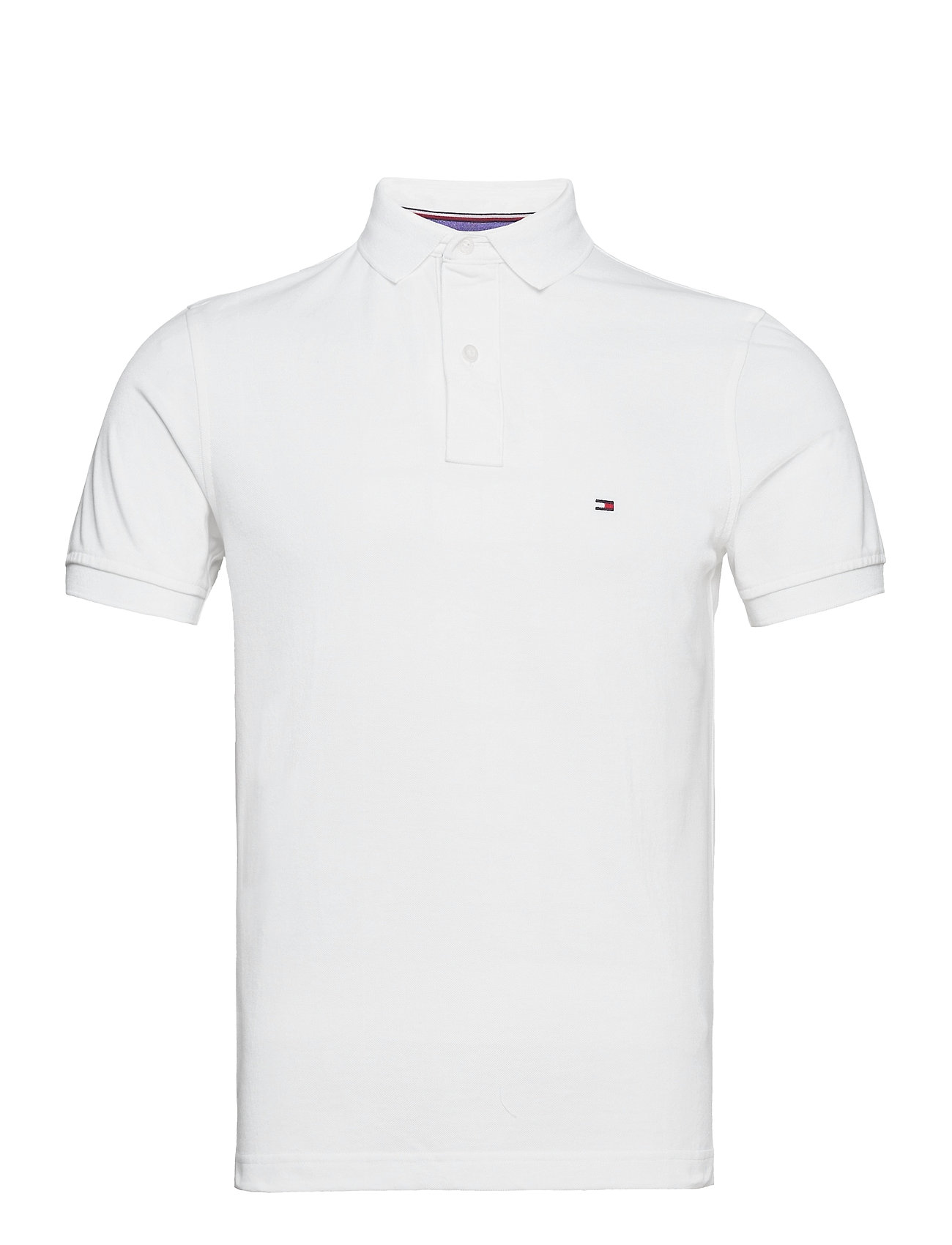 Core Tommy Regular Polo Polos Short-sleeved Valkoinen Tommy Hilfiger