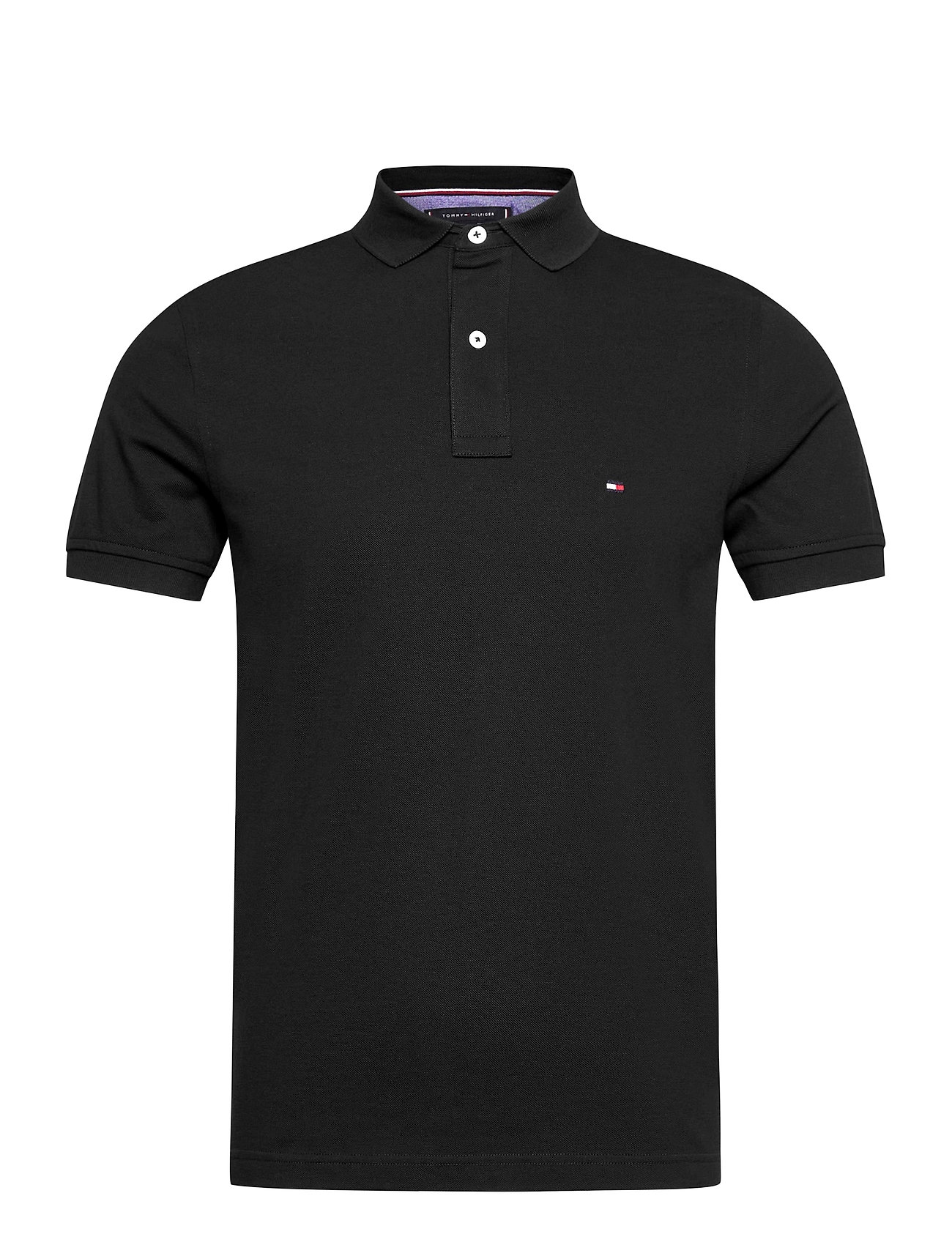 Core Tommy Regular Polo Polos Short-sleeved Musta Tommy Hilfiger