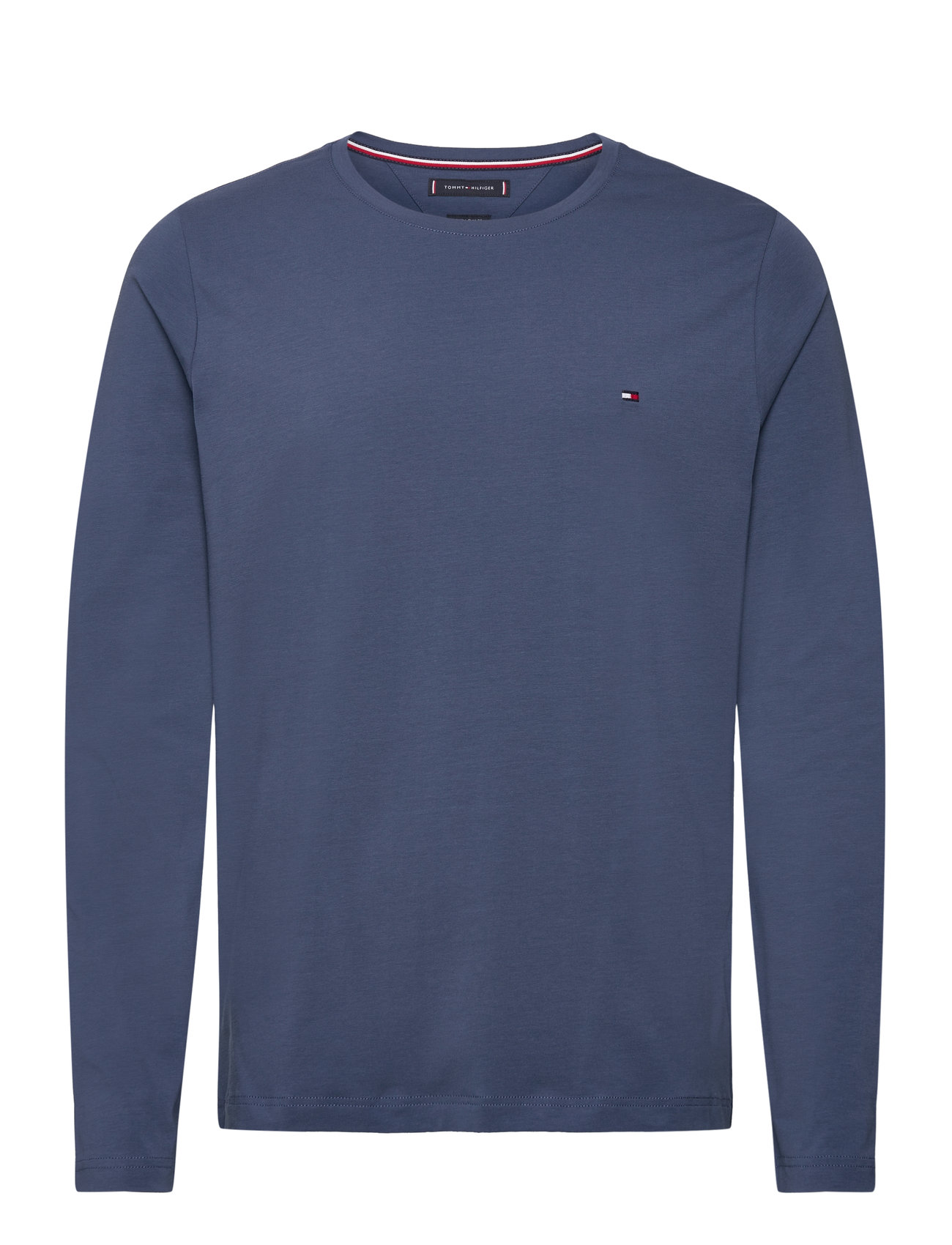 Stretch Slim Fit Long Sleeve Tee Navy Tommy Hilfiger 95358