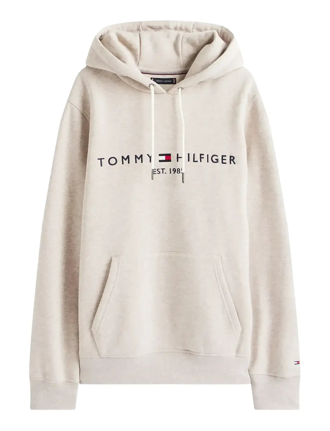 TOMMY HILFIGER Tommy Logo Hoody Cream - XS - Herren