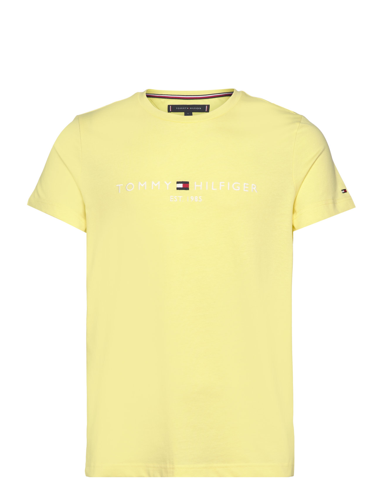 Tommy Logo Tee Yellow Tommy Hilfiger 96045