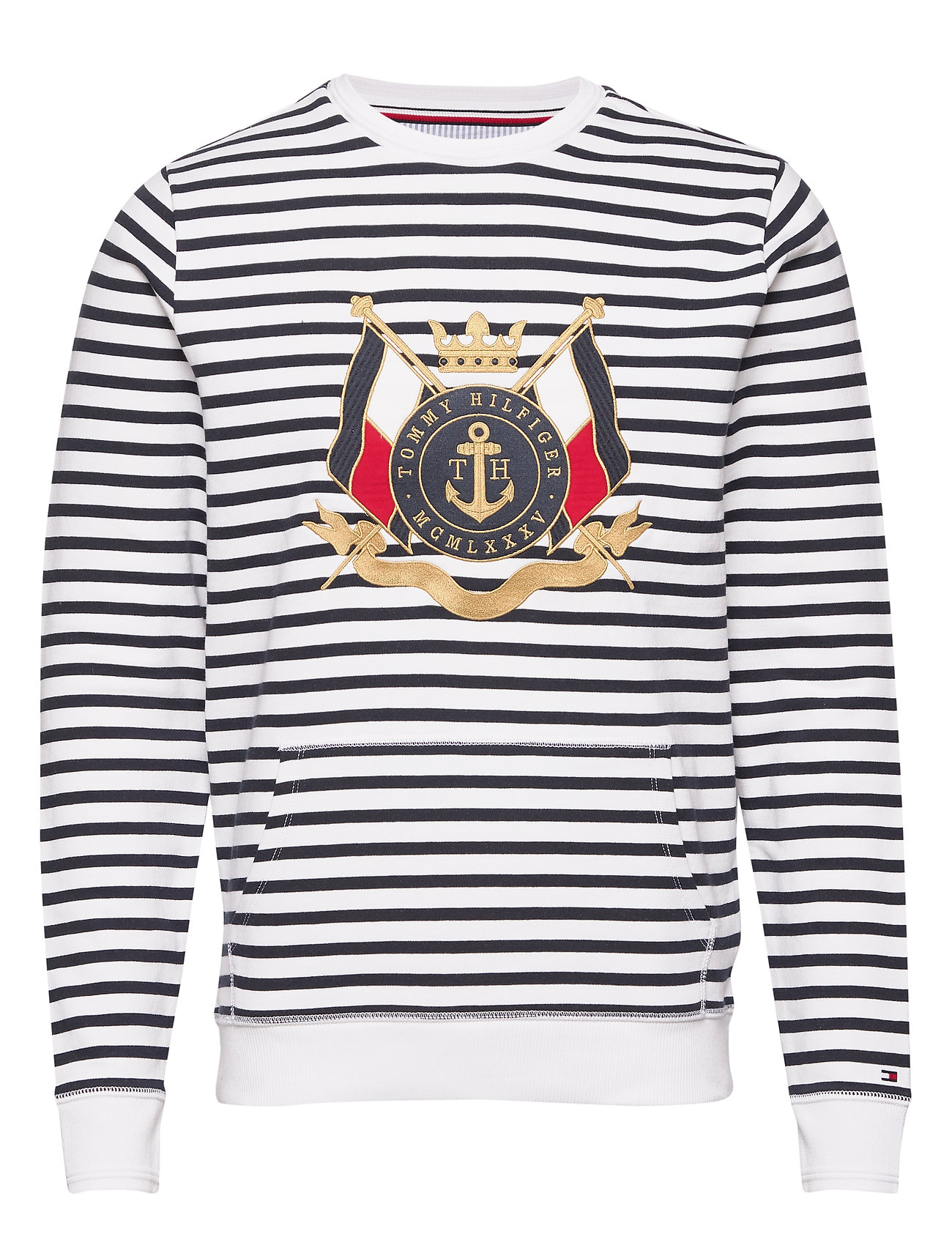 tommy hilfiger striped sweatshirt