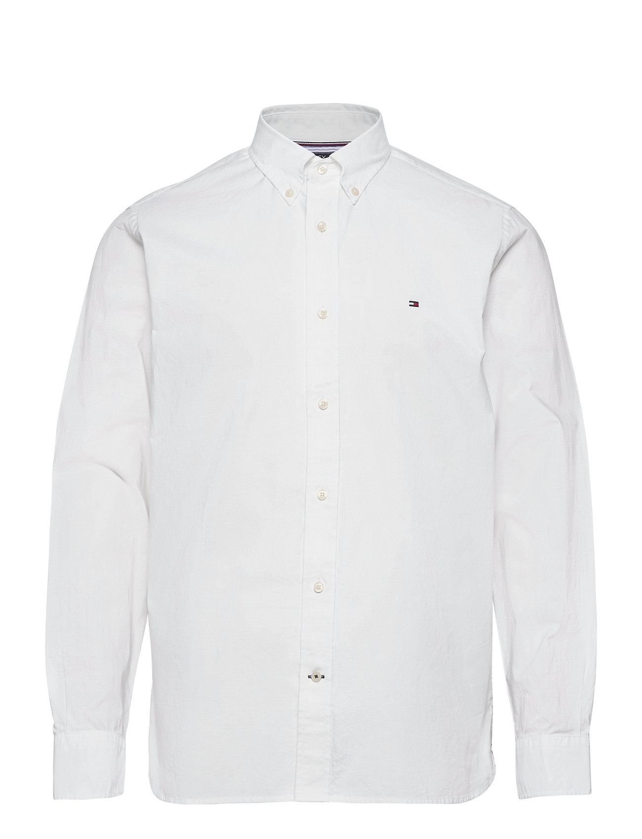 Tommy casual skjorter – Flex Refined Oxford Shirt Skjorte Casual Hvid Tommy Hilfiger til herre Hvid -