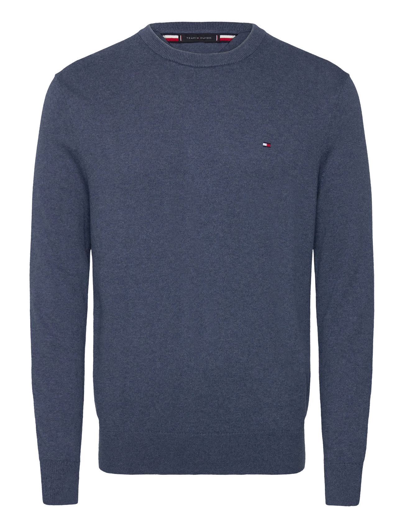 Pima Org Ctn Cashmere Crew Neck Navy Tommy Hilfiger 114777