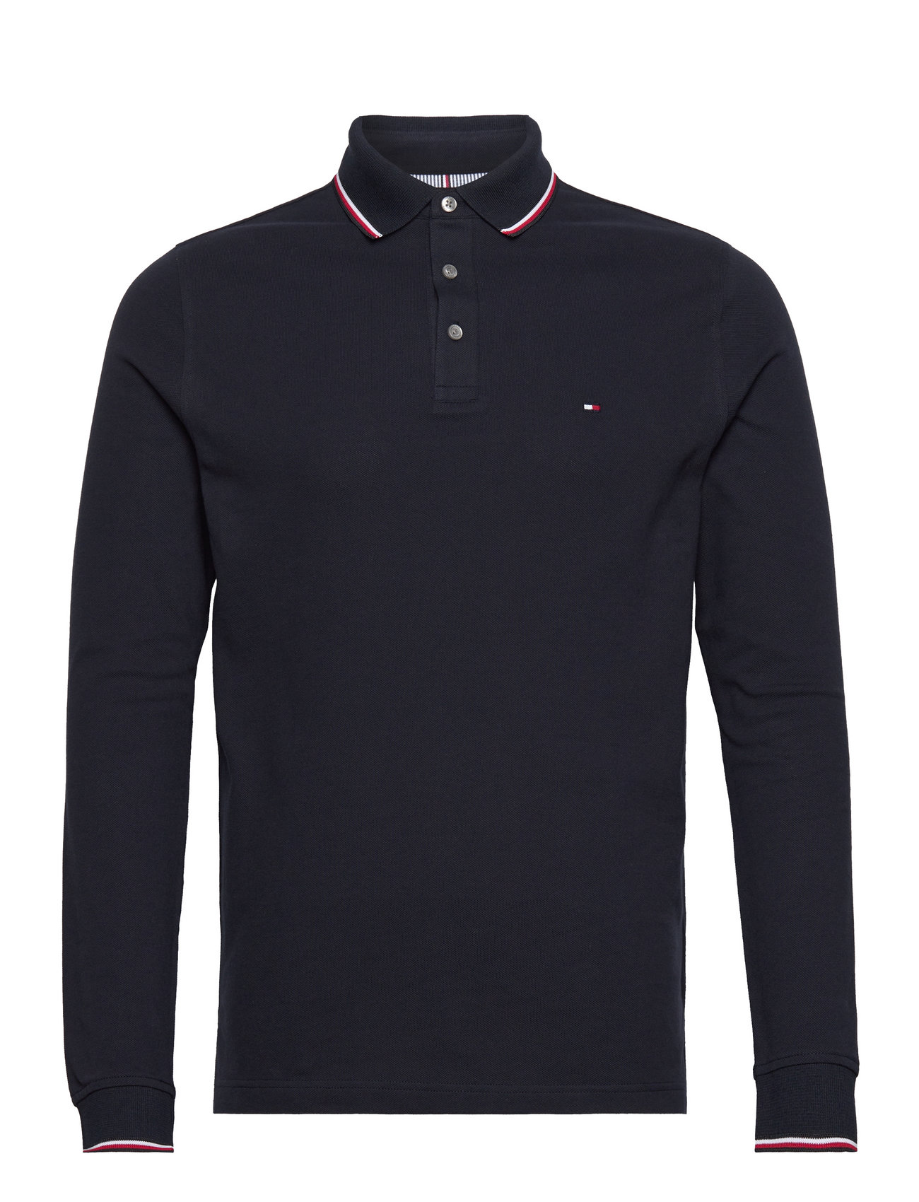 Tommy Hilfiger 1985 Rwb Tipped Slim Ls Polo - Long-sleeved polos ...