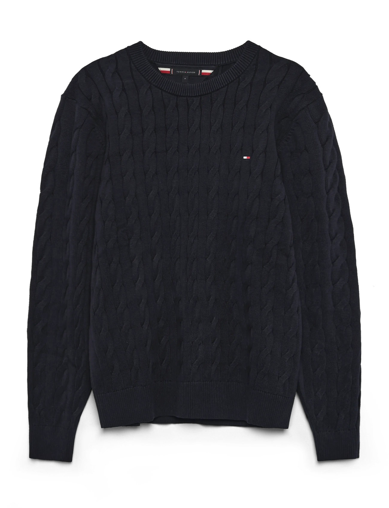 Cable Knit Sweater Tommy Hilfiger Rundhals Pullover Cable Knit