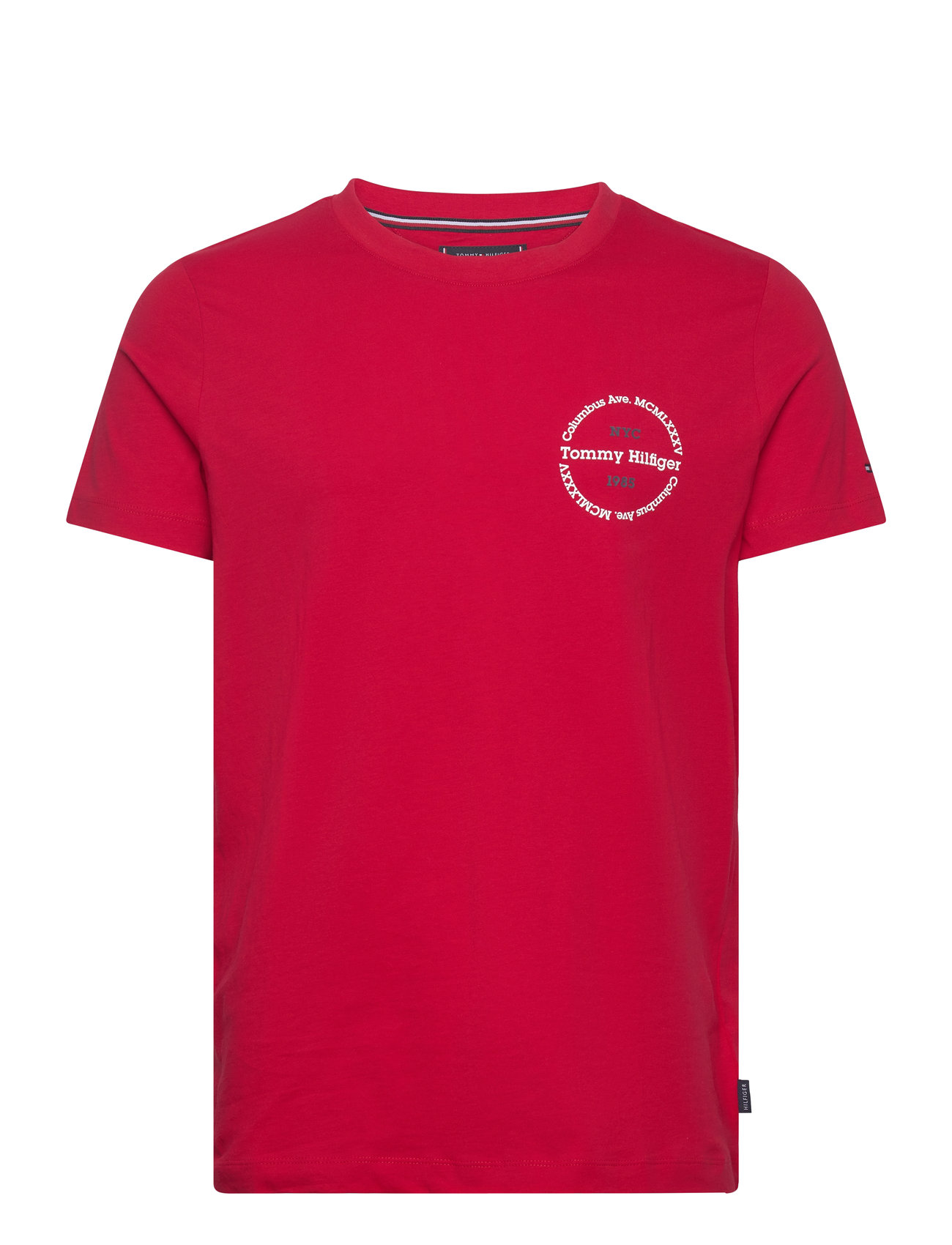 Hilfiger Roundle Tee Red Tommy Hilfiger