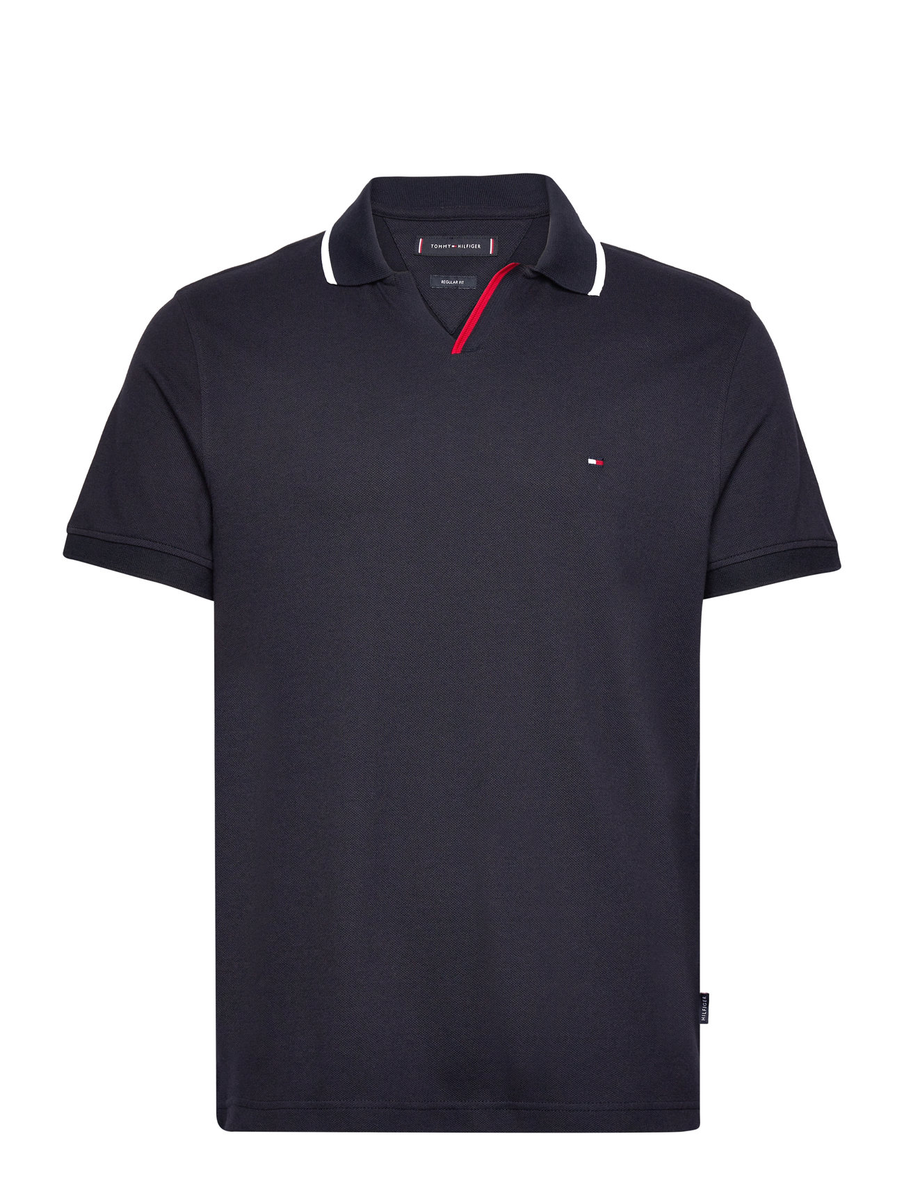 Tommy Hilfiger Rwb Tipped V Collar Reg Polo - Kortermede - Boozt.com