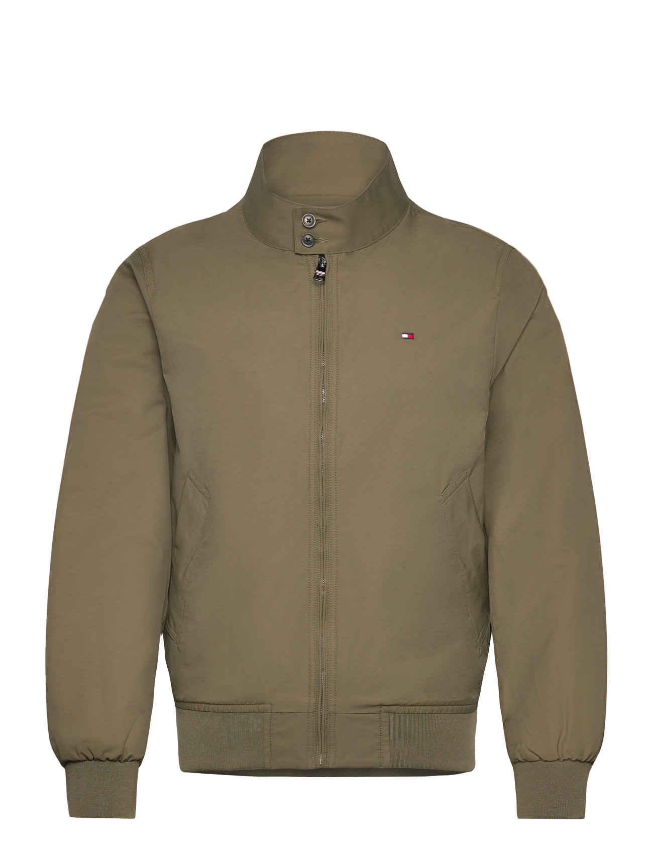 Tommy Club Harrington Bomberjakke Jakke Khaki Green Tommy Hilfiger