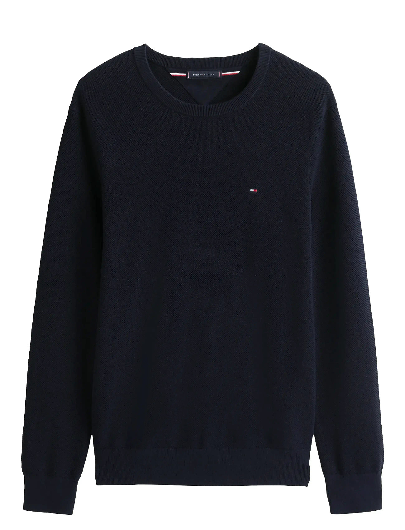 Essential Structure Crew Neck Navy Tommy Hilfiger