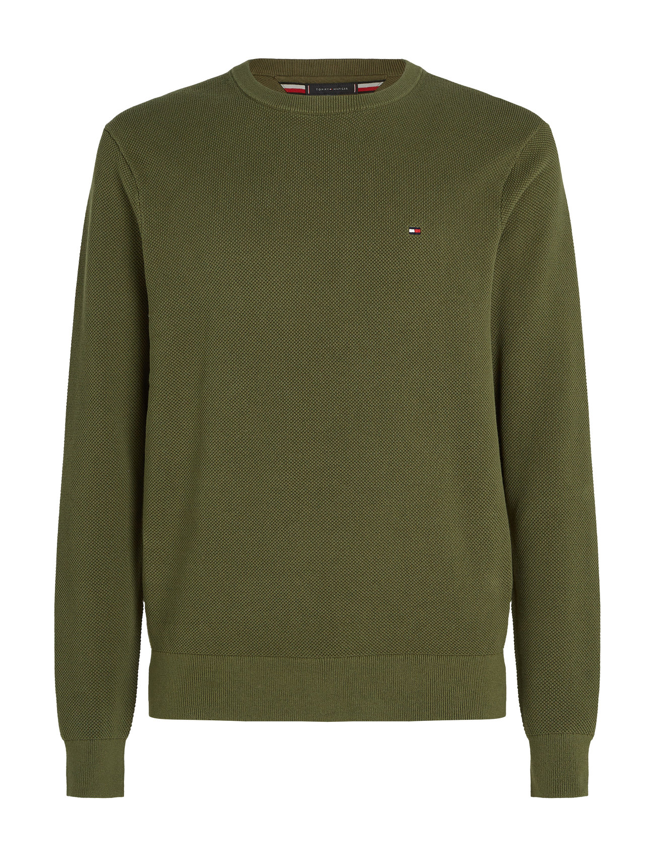 Essential Structure Crew Neck Green Tommy Hilfiger