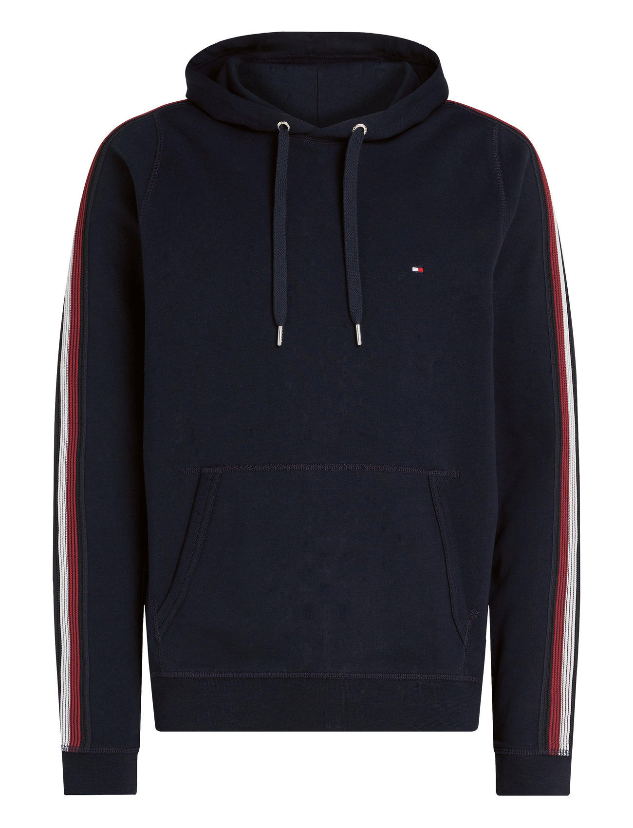 Tommy Hilfiger Global Stripe Tape Hoody Marinblå