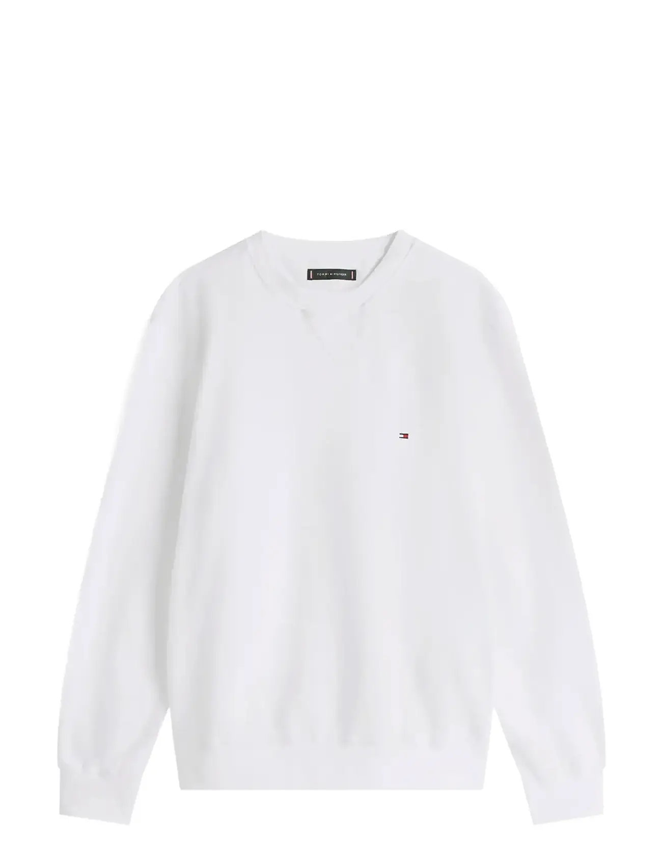 Essential Fleece Crewneck White Tommy Hilfiger