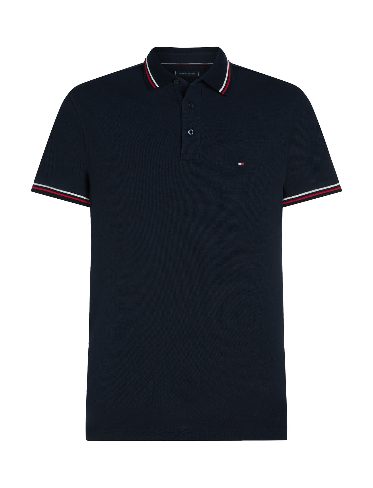 Tommy Hilfiger Tipped Slim Fit Polo Marinblå