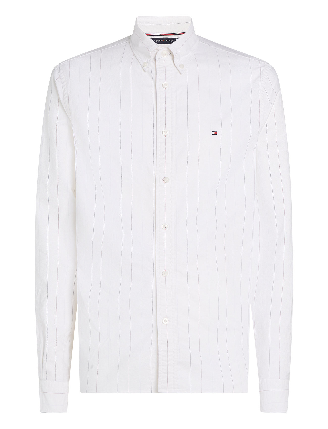 Tommy Hilfiger Heritage Oxford Fine Stp Shirt Vit