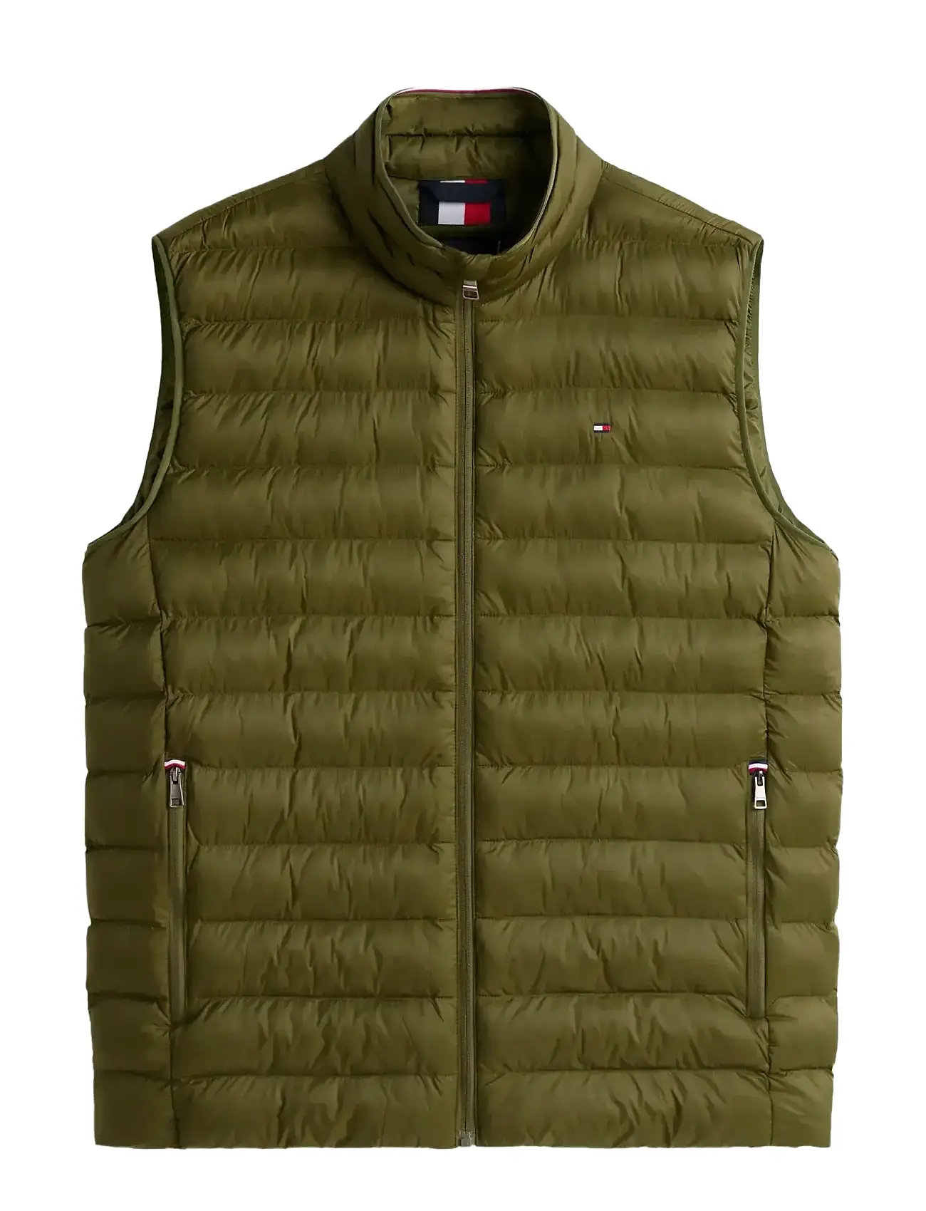 TOMMY HILFIGER Packable Recycled Vest Khaki - M - Herren