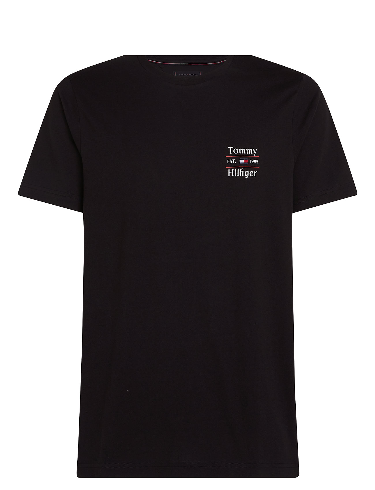 TOMMY HILFIGER Hilfiger Stack Tee Schwarz - S - Herren