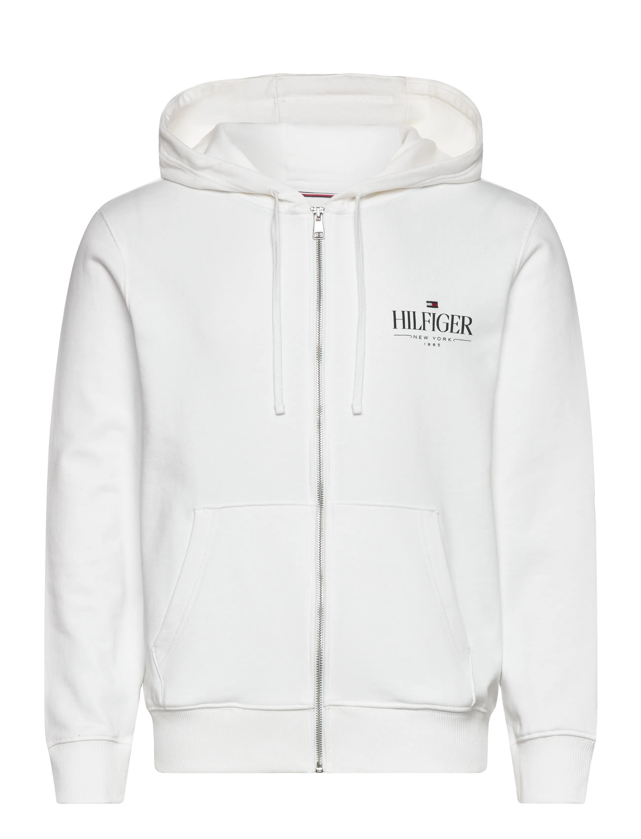 TOMMY HILFIGER Hilfiger Stacked Hooded Zip Th Weiß - XXL - Herren