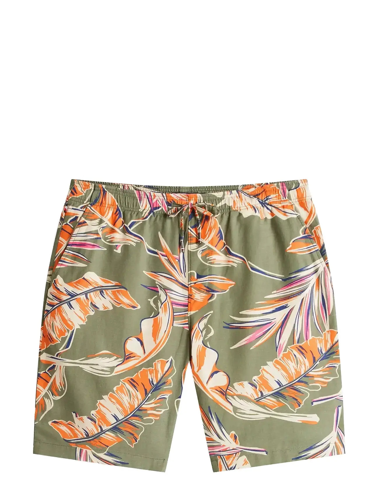 TOMMY HILFIGER Mercer 7In Co Ly Banana Lf Kurz Patterned - 36 - Herren
