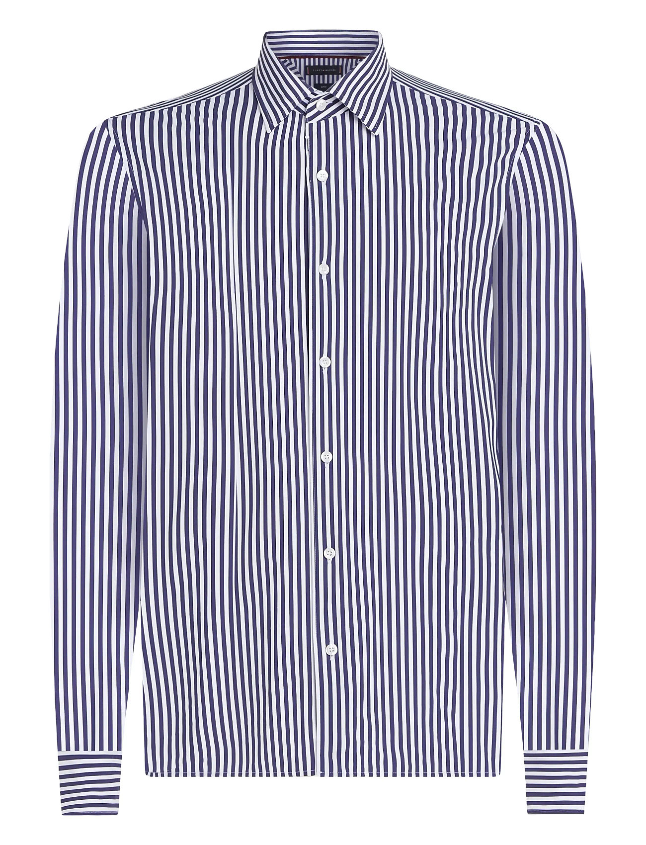 TOMMY HILFIGER Dc Performance Kntd Stp Shirt Navy - M - Herren