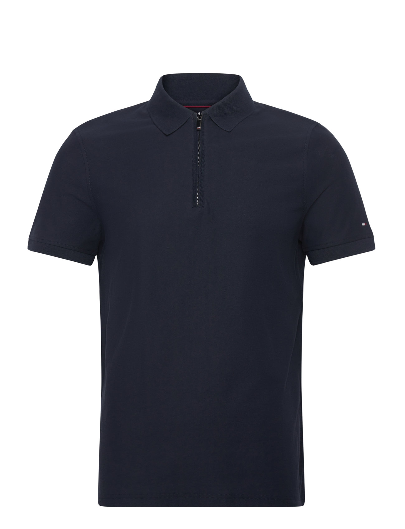 TOMMY HILFIGER Dc Performance Zip Polo Navy - XXL - Herren