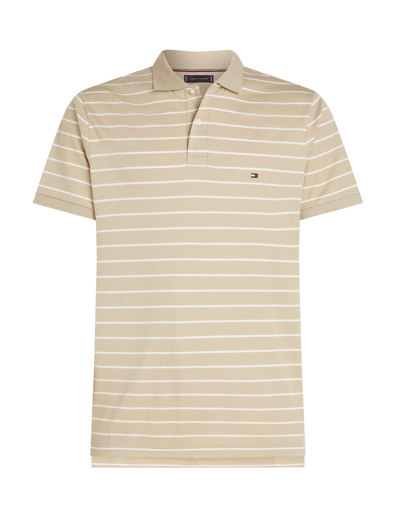 TOMMY HILFIGER Liquid Baumwolle Reg Seasonal Polo Beige - M - Herren