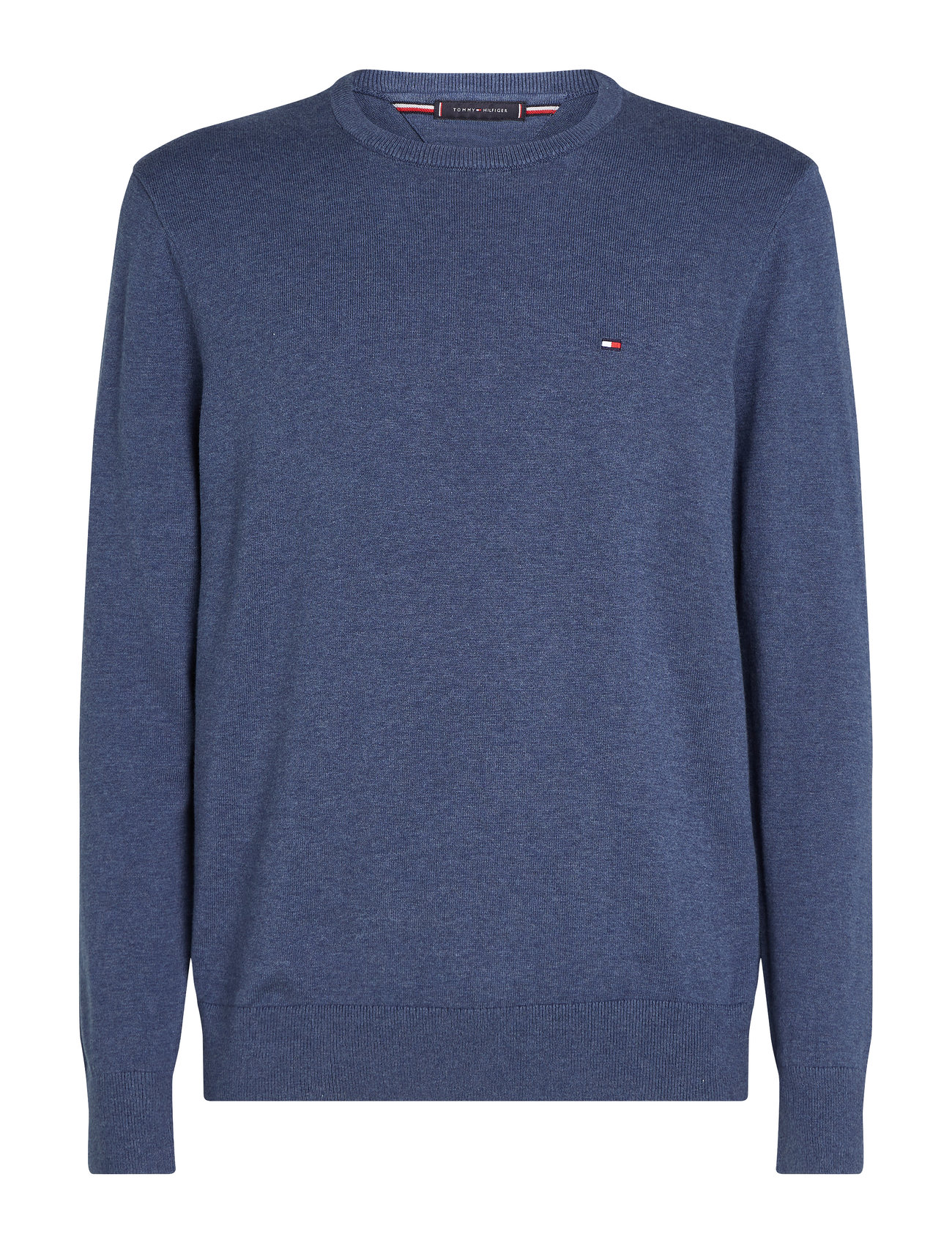 Essential Ssnl Cotton Crew Neck Blue Tommy Hilfiger