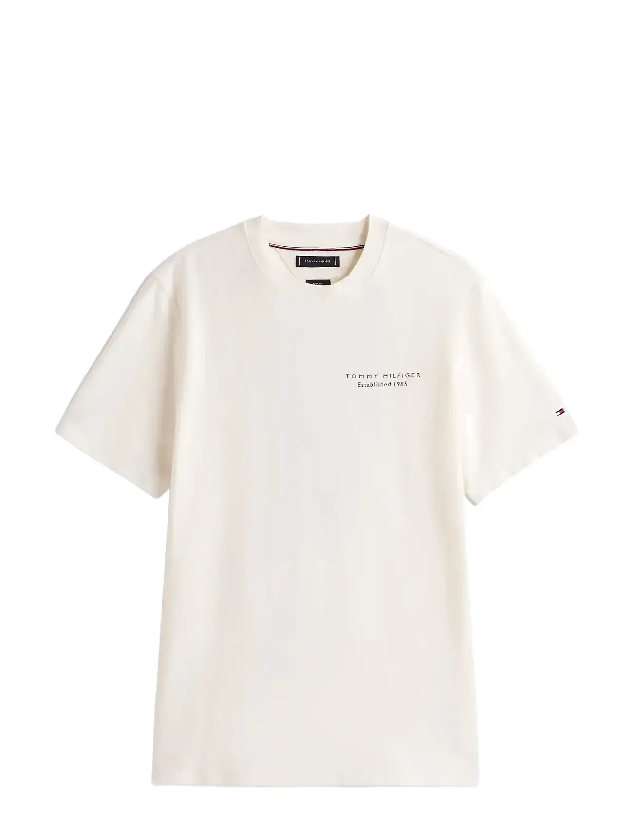 TOMMY HILFIGER Photo Print Graphic Tee Weiß - L - Herren