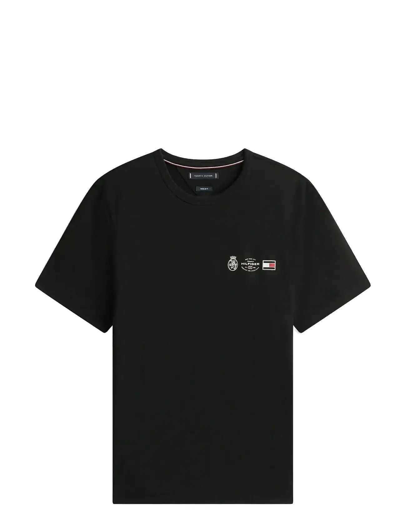 TOMMY HILFIGER Klein Crest Outline Tee Schwarz - XL - Herren