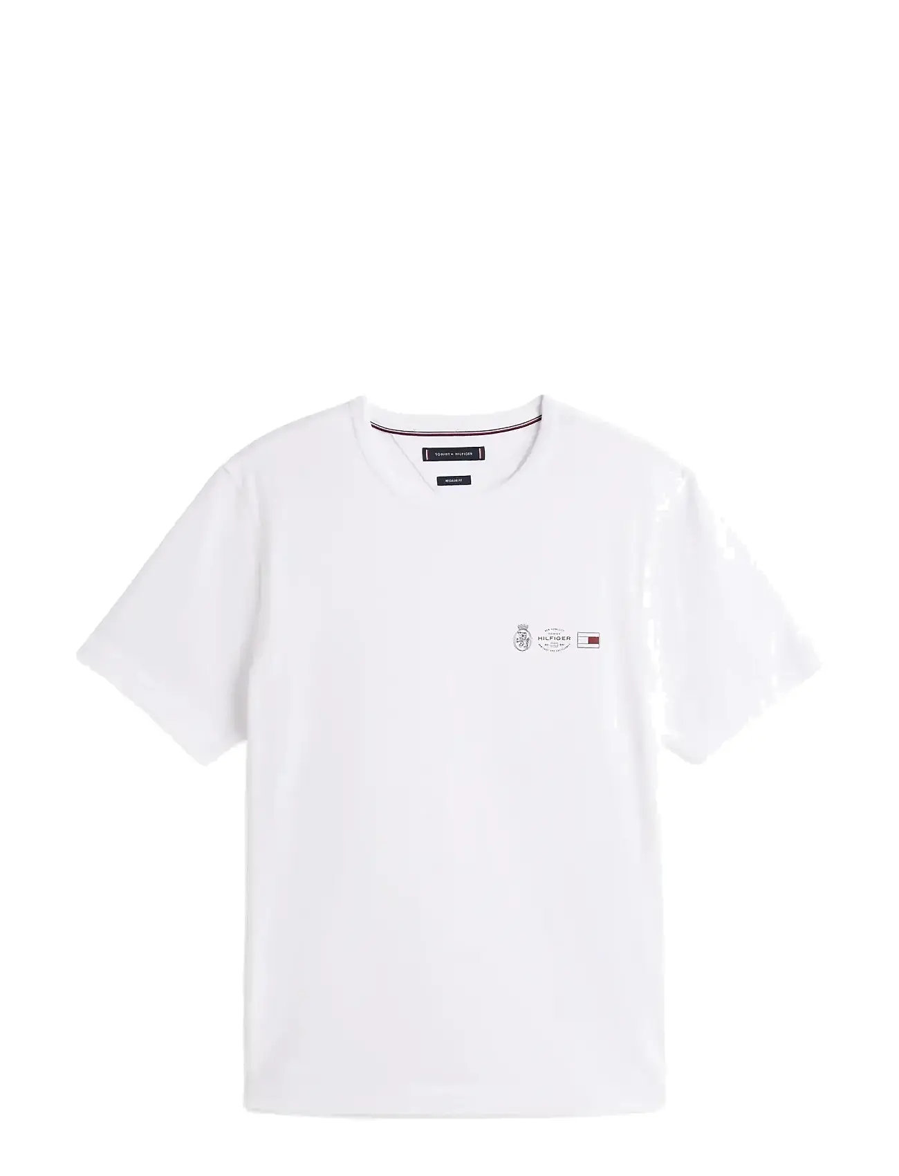 TOMMY HILFIGER Klein Crest Outline Tee Weiß - XXXL - Herren