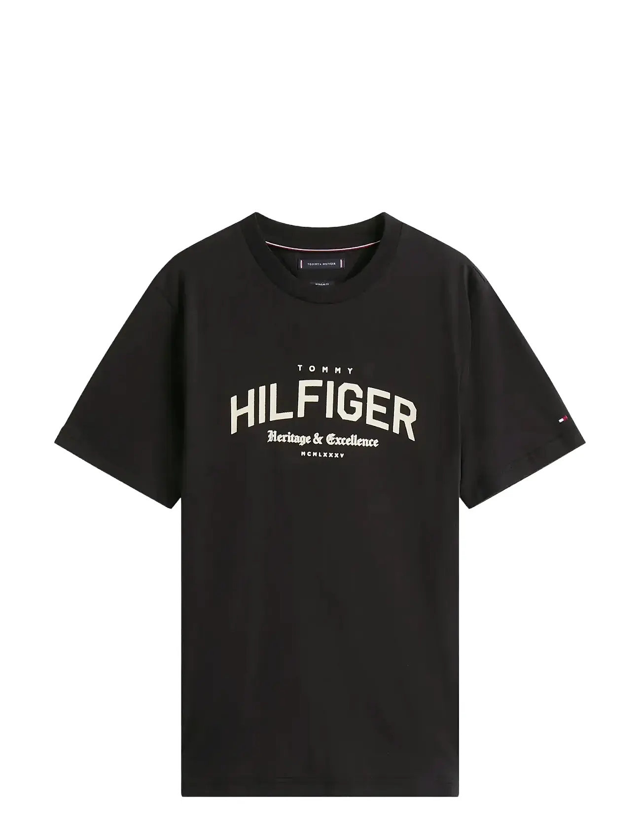 TOMMY HILFIGER Hilfiger Arch Tee Schwarz - M - Herren