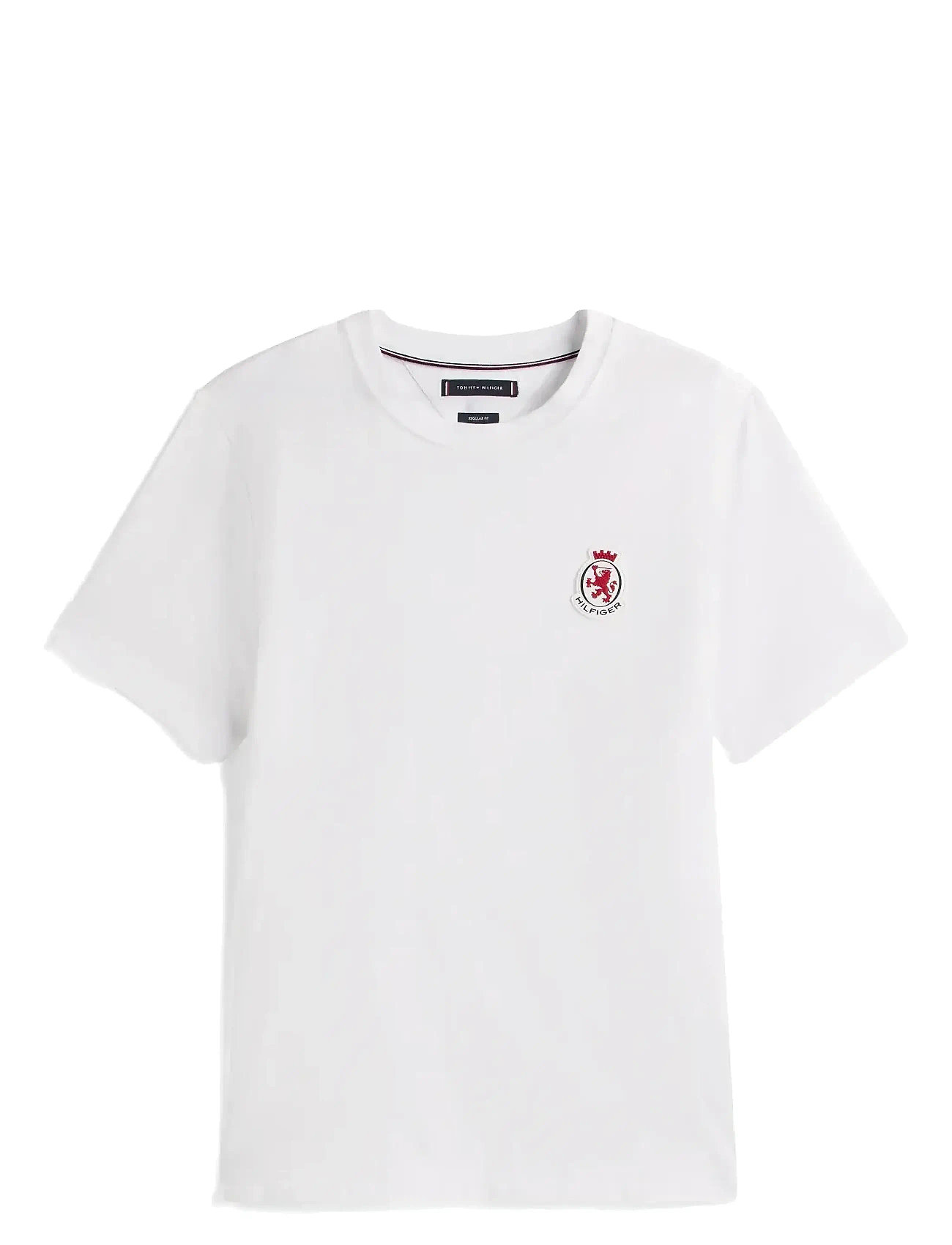 TOMMY HILFIGER Rwb Crest Tee Weiß - M - Herren