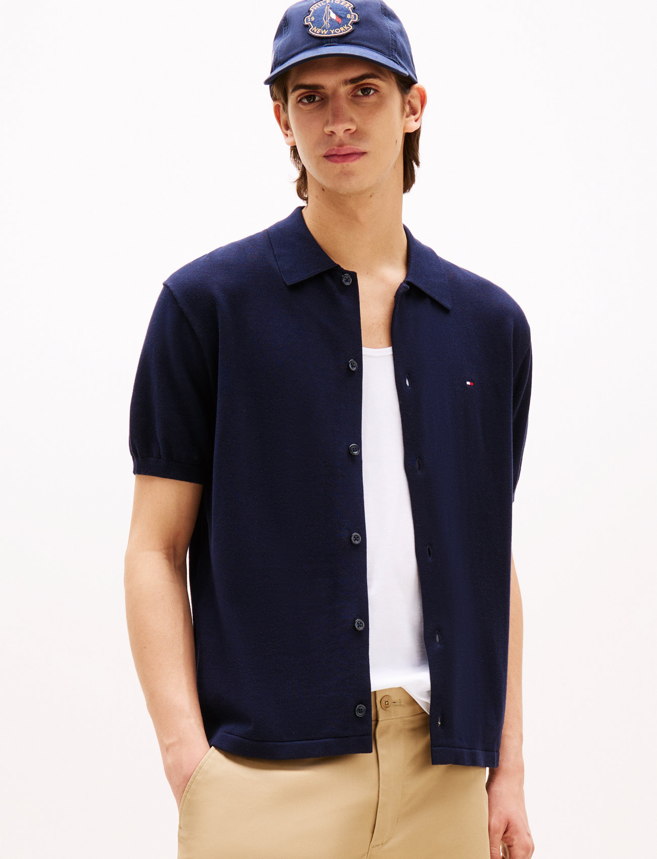 Tommy Hilfiger Essential Cotton Ss Over Shirt (TOHMW0MW40239