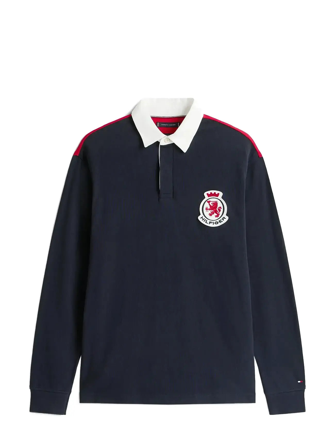 TOMMY HILFIGER Ls Rwb Blocking Polo Navy - S - Herren