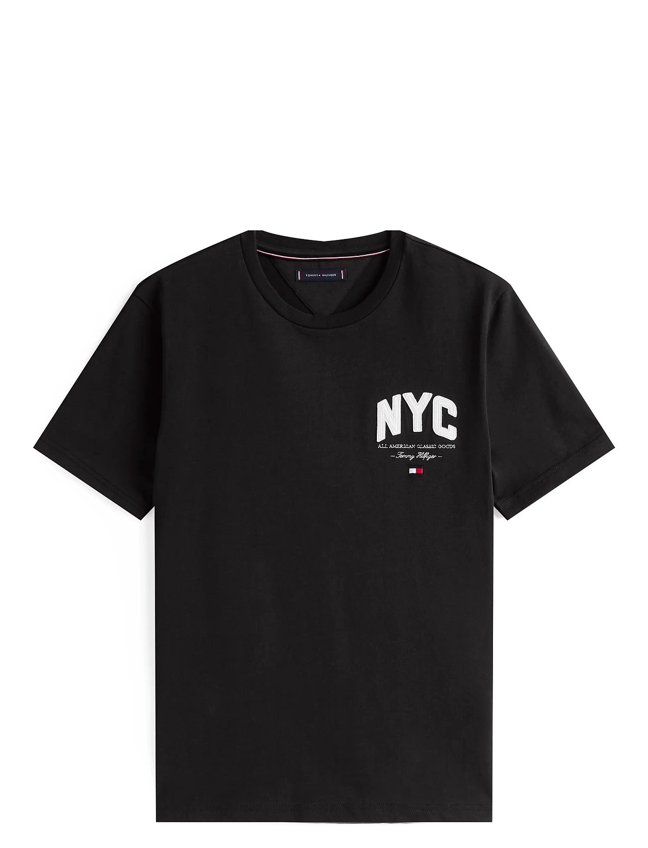 TOMMY HILFIGER Hilfiger Script Nyc Tee Schwarz - S - Herren