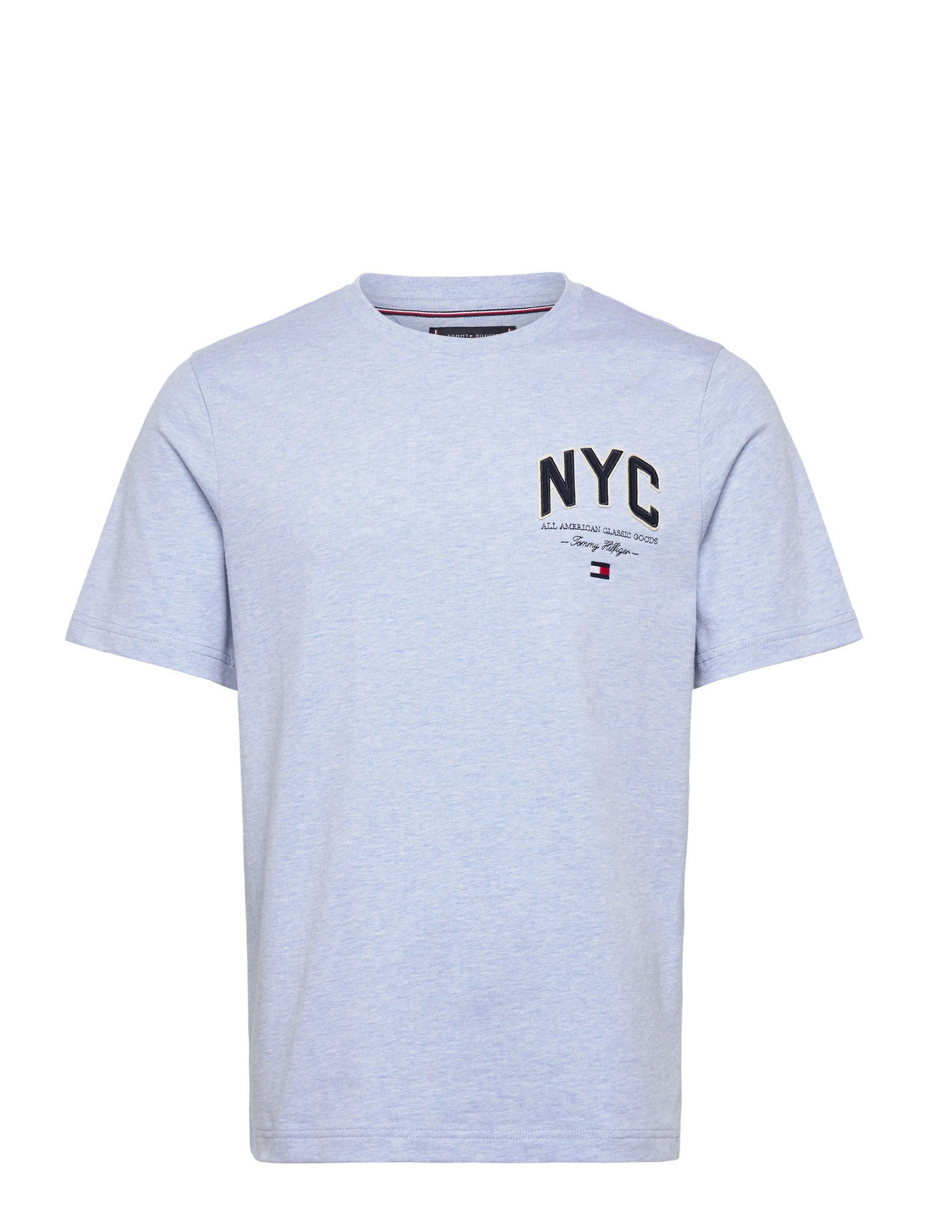 TOMMY HILFIGER Hilfiger Script Nyc Tee Blau - M - Herren