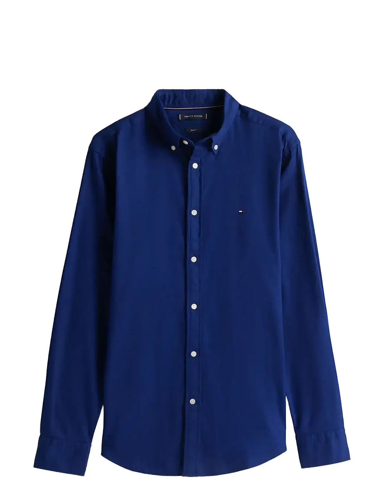 TOMMY HILFIGER Dobby Sf Shirt Blau - XXXL - Herren