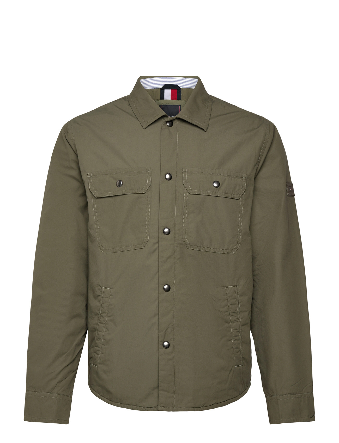 TOMMY HILFIGER Gefüttert Shirt Jkt Khaki - L - Herren