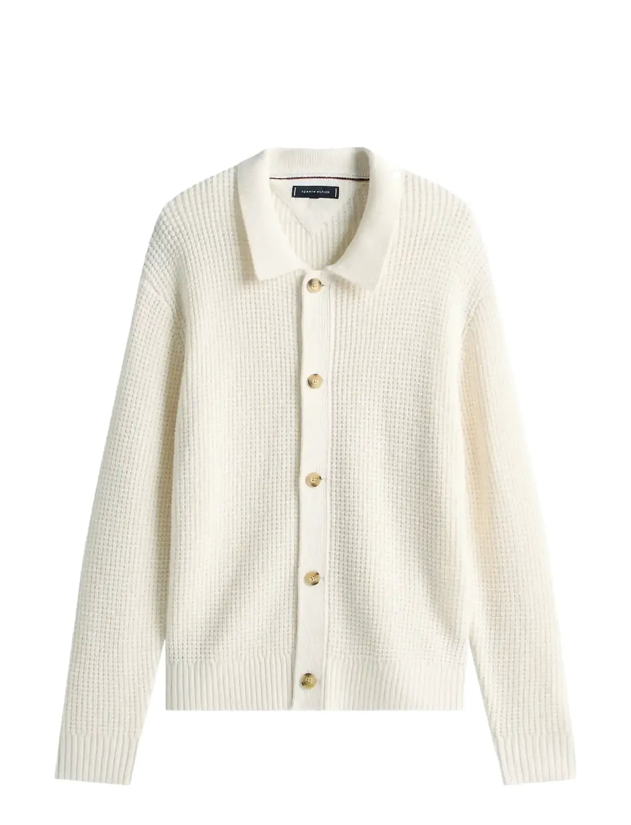 TOMMY HILFIGER Dc Button Up Cardigan Weiß - XL - Herren