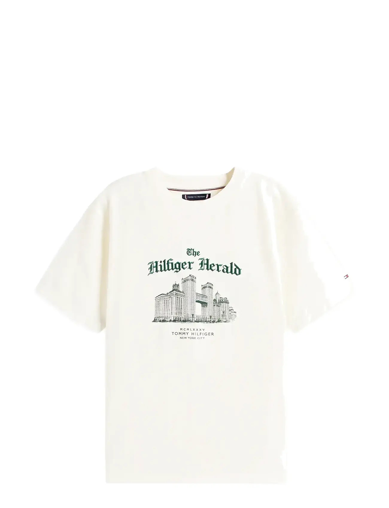 TOMMY HILFIGER Herald Skyline Graphic Tee Weiß - XXL - Herren
