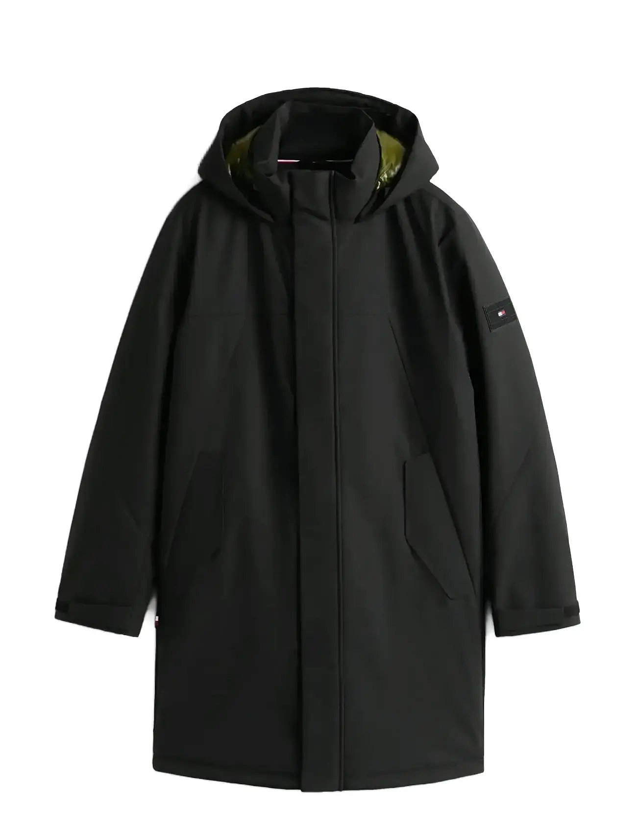 TOMMY HILFIGER Tech Hooded Gefüttert Parka Schwarz - XXXL - Herren