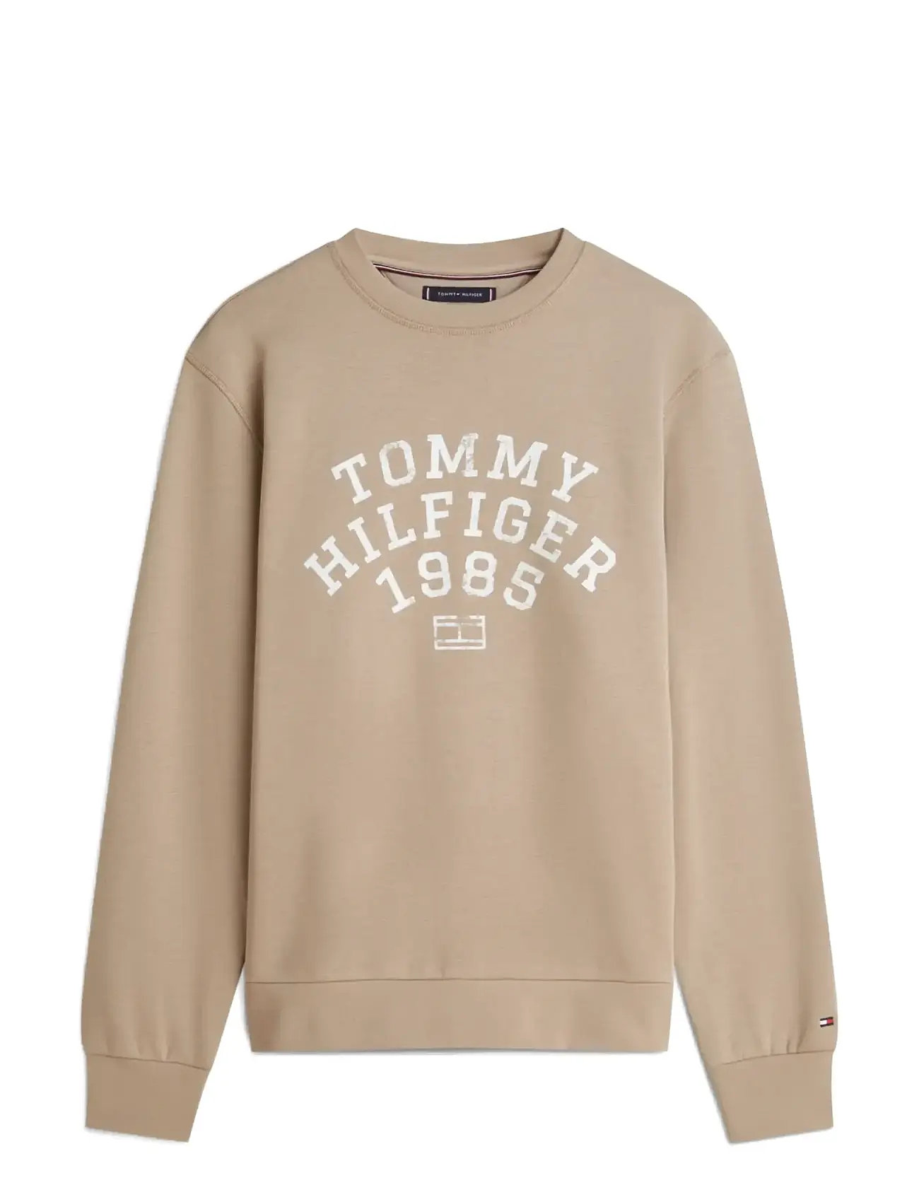 TOMMY HILFIGER Hilfiger Arch Sweatshirt Beige - M - Herren