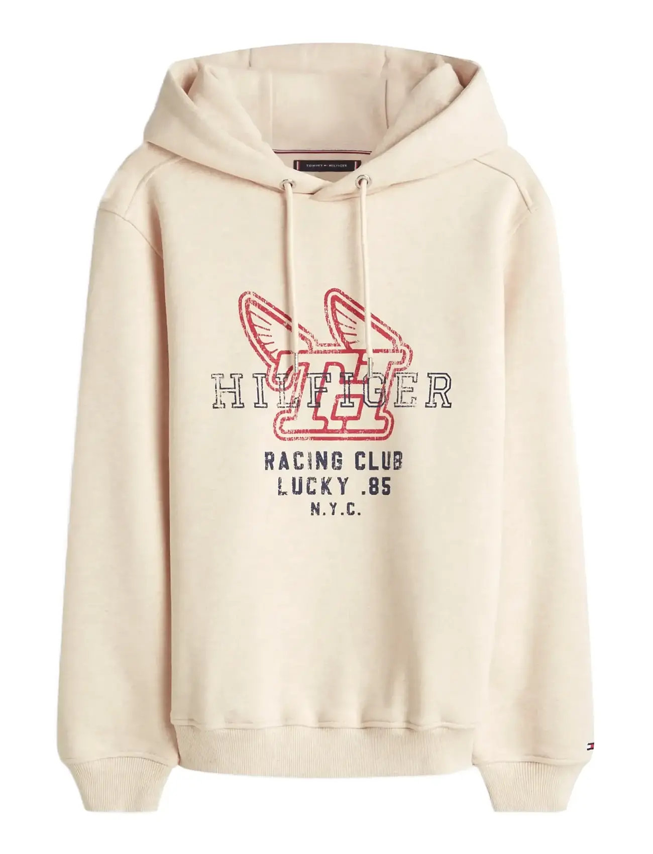 TOMMY HILFIGER Modern Ath Graphic Hoody Cream - L - Herren